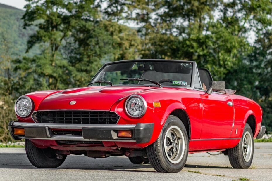 1980 Fiat 124 Spider 2000 For Sale By Auction In Altoona, Pa, Usa