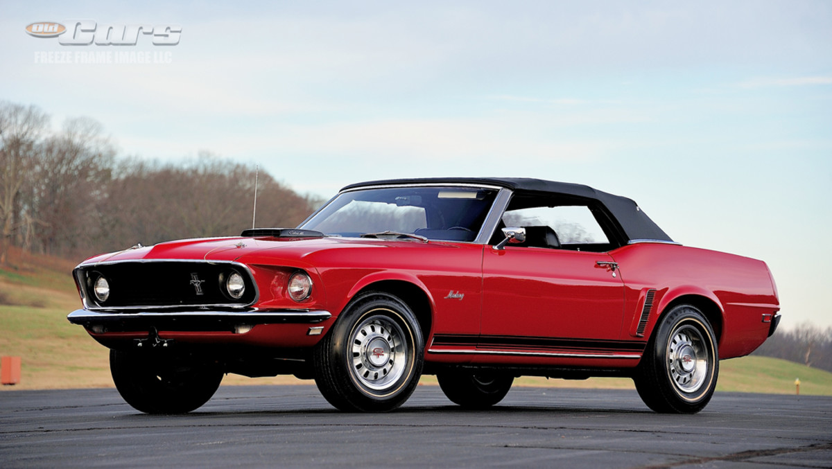 Car Of The Week: 1969 Ford Mustang Gt Cobra Jet Convertible - Old Cars  Weekly