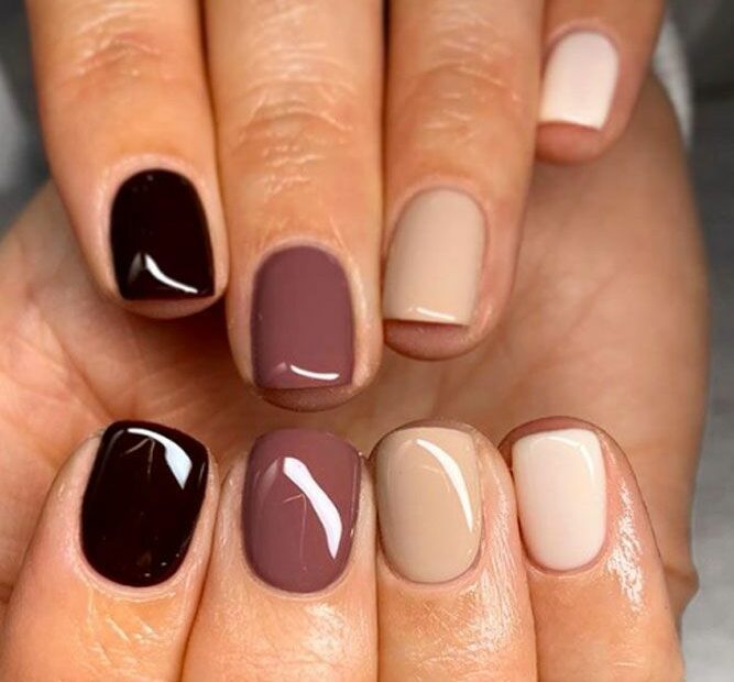 55 Fall Nail Colors To Inspire You In 2023 | Nail Colors, Trendy Nails,  Nails