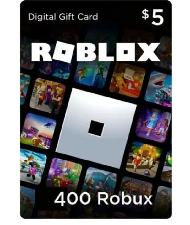 Roblox Gift Card Code - 400 Roblox Robux 400 (Code Only) : Amazon.In: Video  Games