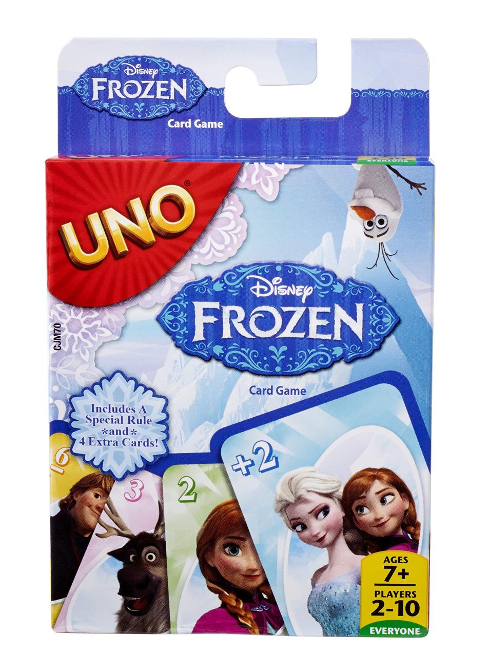 Disney Frozen Uno Card Game : Amazon.Com.Au: Toys & Games