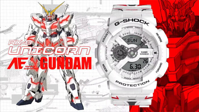 G-Shock Gundam Watch: Kết Hợp Hoàn Hảo Giữa Sức Mạnh Và Phong Cách