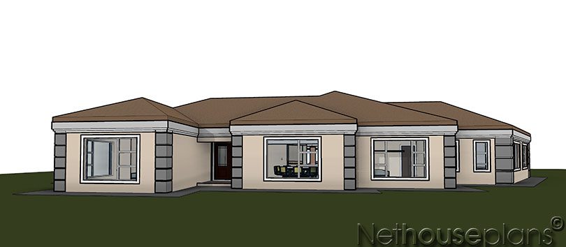 5 Bedroom House Plans [South Africa] House Design|  Nethouseplansnethouseplans