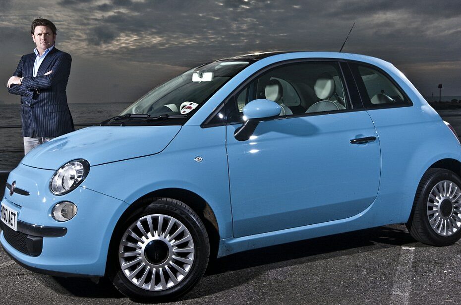 Fiat 500 Pastel Blue: Sắc Xanh Nhạt Trong Ký Ức