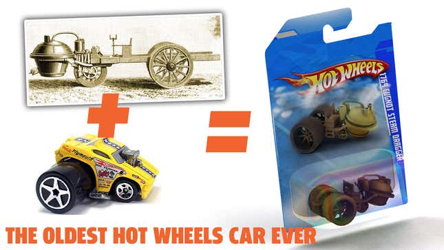 This Is What A Hot Wheels Of The First Car Ever Built Would Be Like