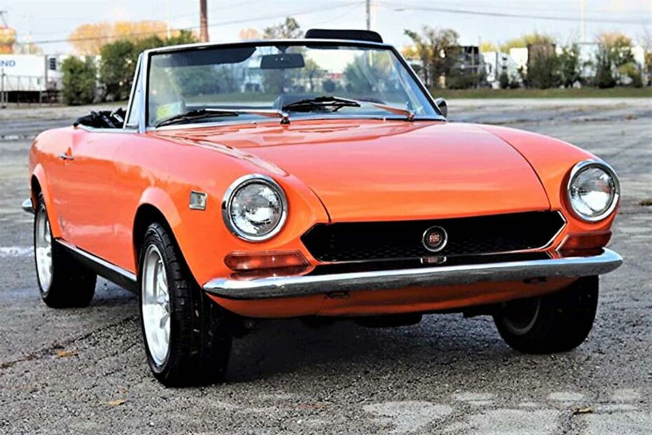 Pick Of The Day: 1972 Fiat 124 Spider Classic Sports Car From Italy