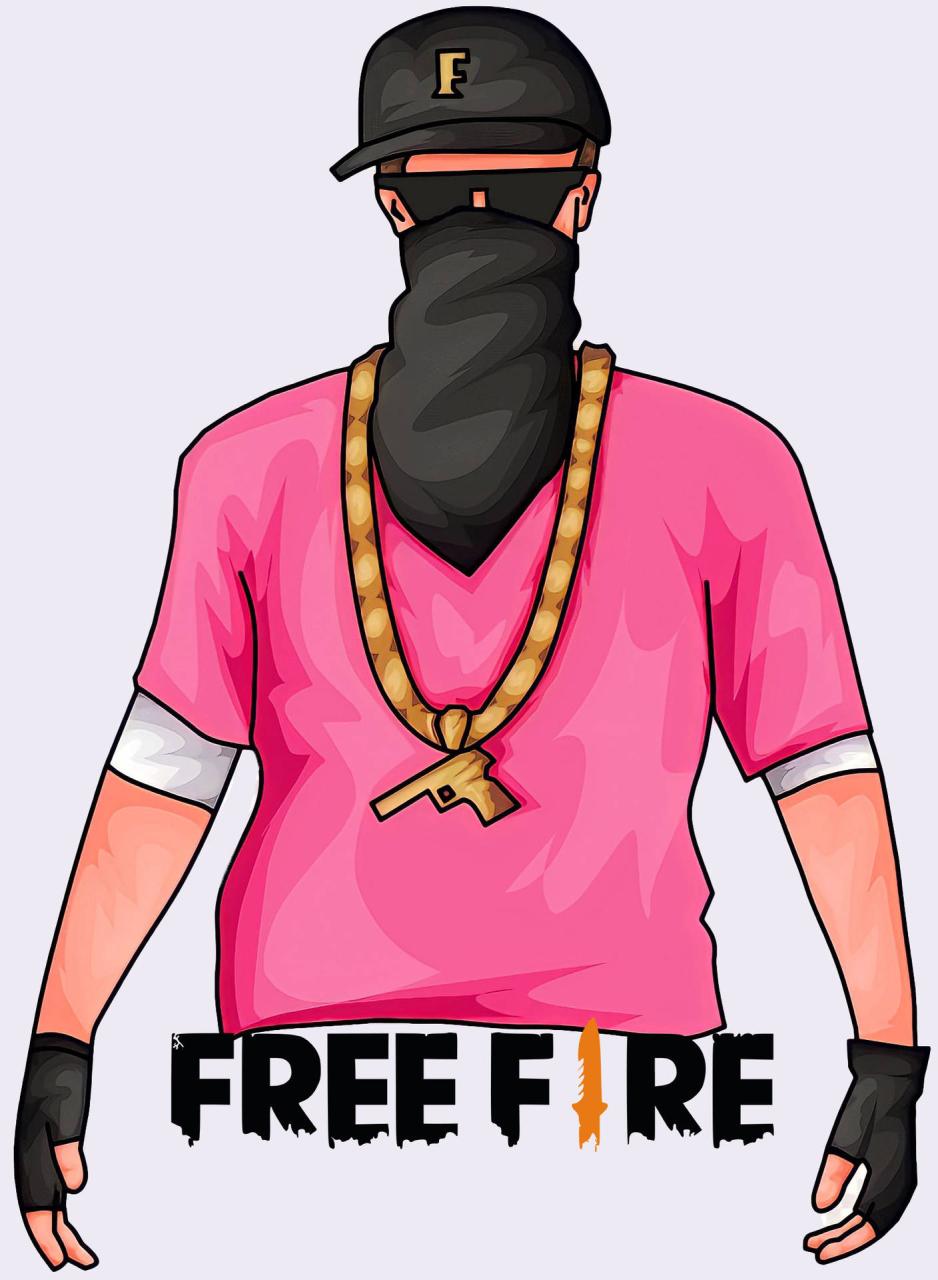 Download Free Fire Hip Hop Bundle Vector Art Wallpaper | Wallpapers.Com