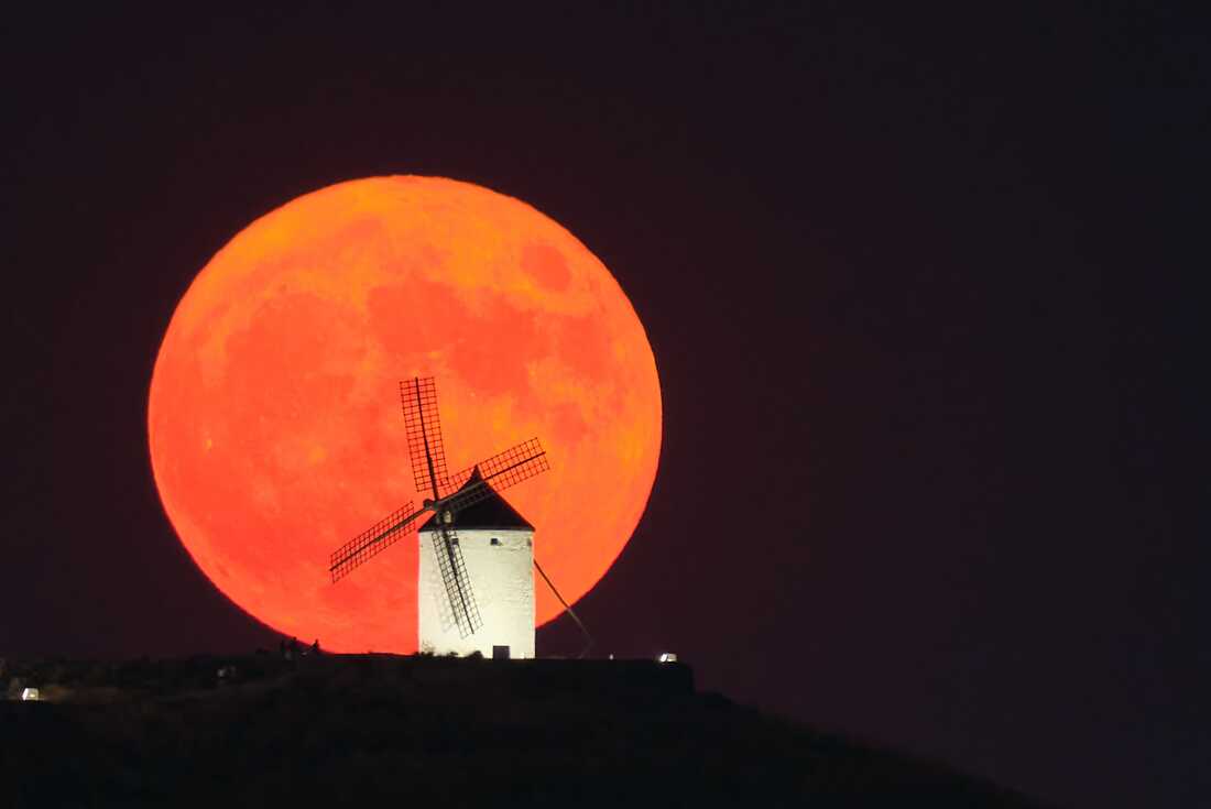 July'S Full Moon Rose On Wednesday. Here'S What It Looked Like Around The  World : Npr