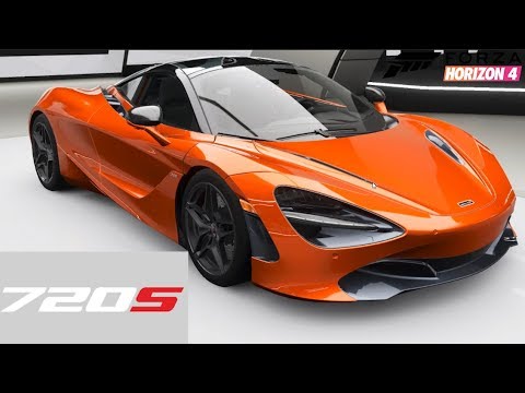 Forza Horizon 4 - Mclaren 720S - Customization, Top Speed, Review - Youtube