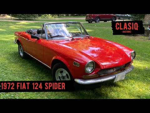 1972 Fiat 124 Spider Walk Around - Youtube