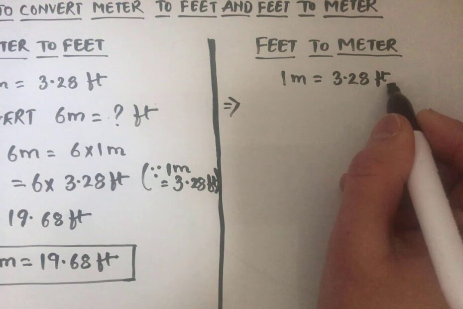 100 In Is How Many Feet? New