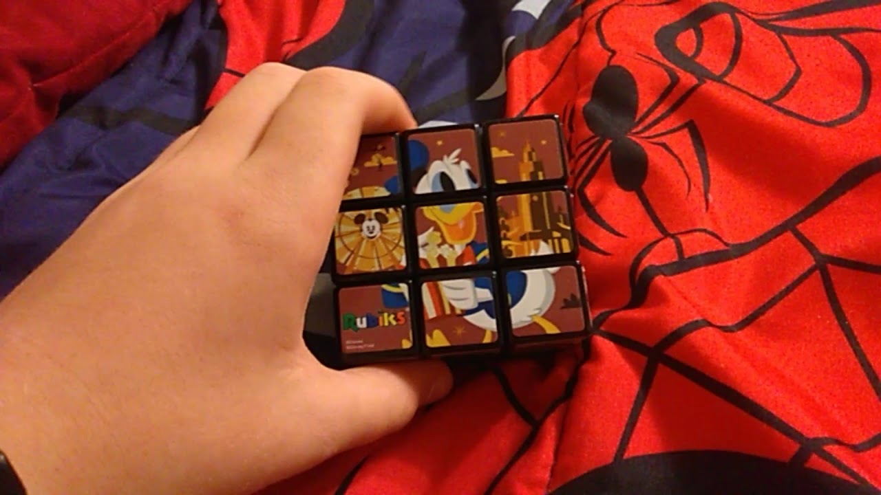 How To Solve Mickey Mouse And Friends Rubik'S Cube