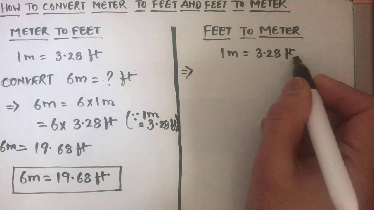 250 Meters Is How Many Feet