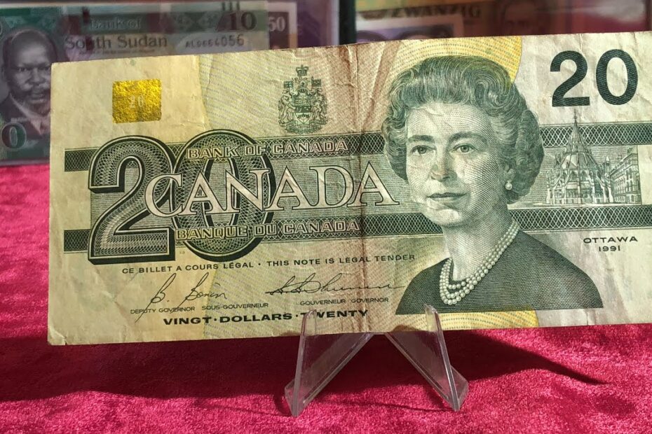How Much Is A 1991 Canadian 20 Dollar Bill Worth