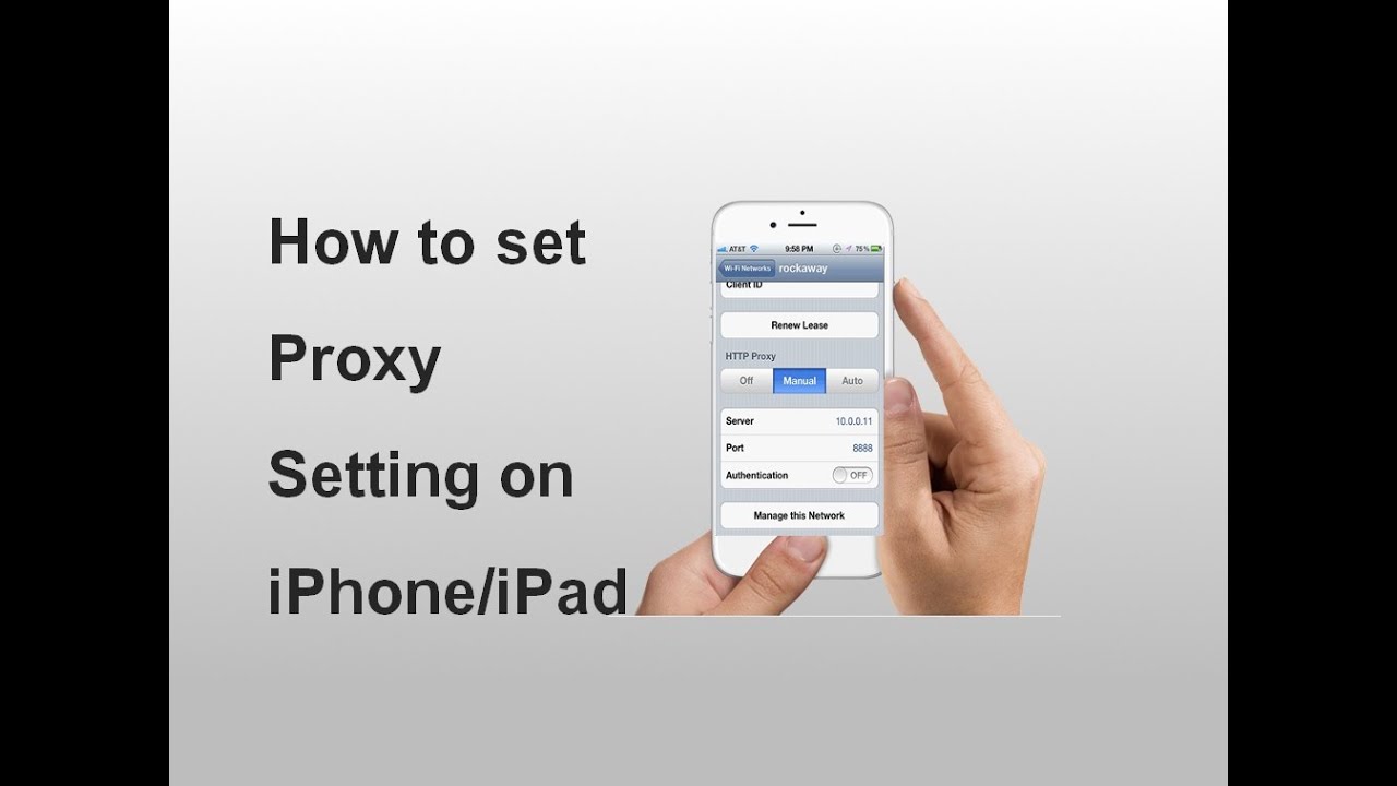 How To Turn Off Proxy Iphone
