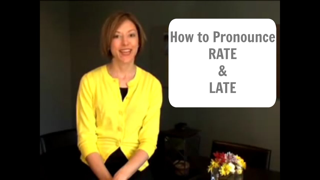 How To Pronounce Rate