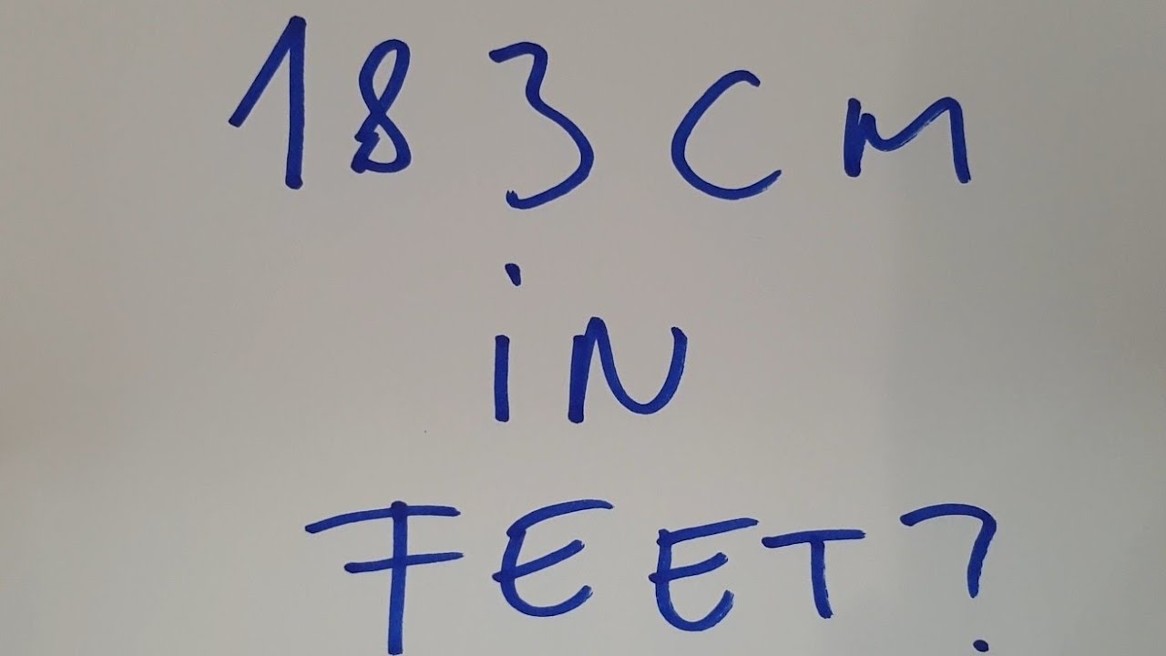 183 Inches Is How Many Feet