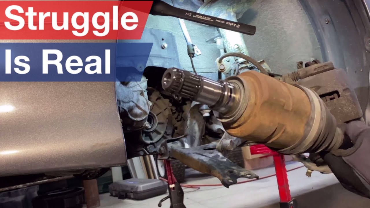 How To Remove A Stuck Axle Shaft