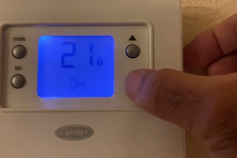 How Do You Unlock A Carrier Thermostat? New Update