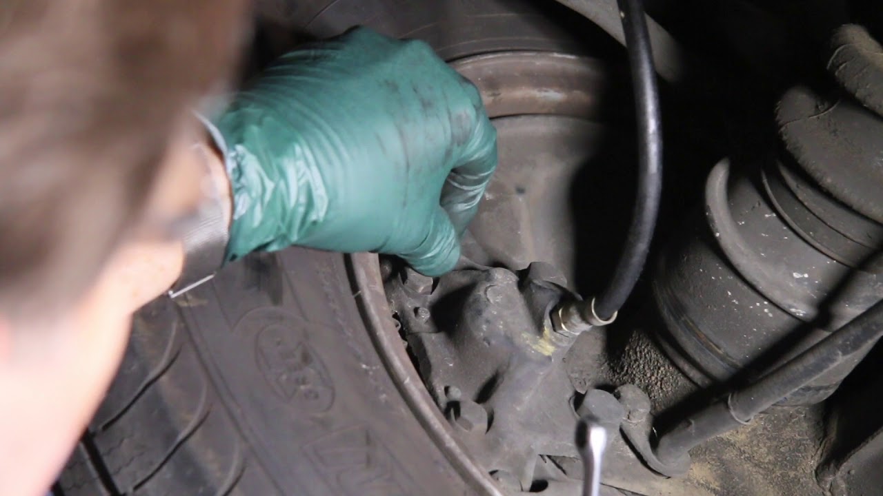 How To Bleed Brakes Without Taking Tires Off
