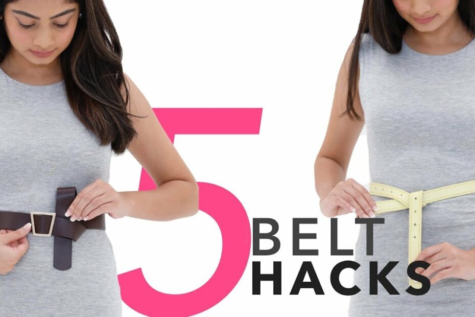 How To Make Your Belt Tighter