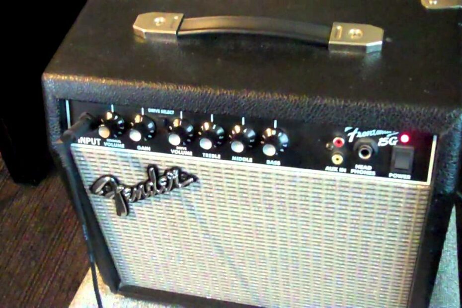 How To Use A Fender Frontman 15G Amp? New Update