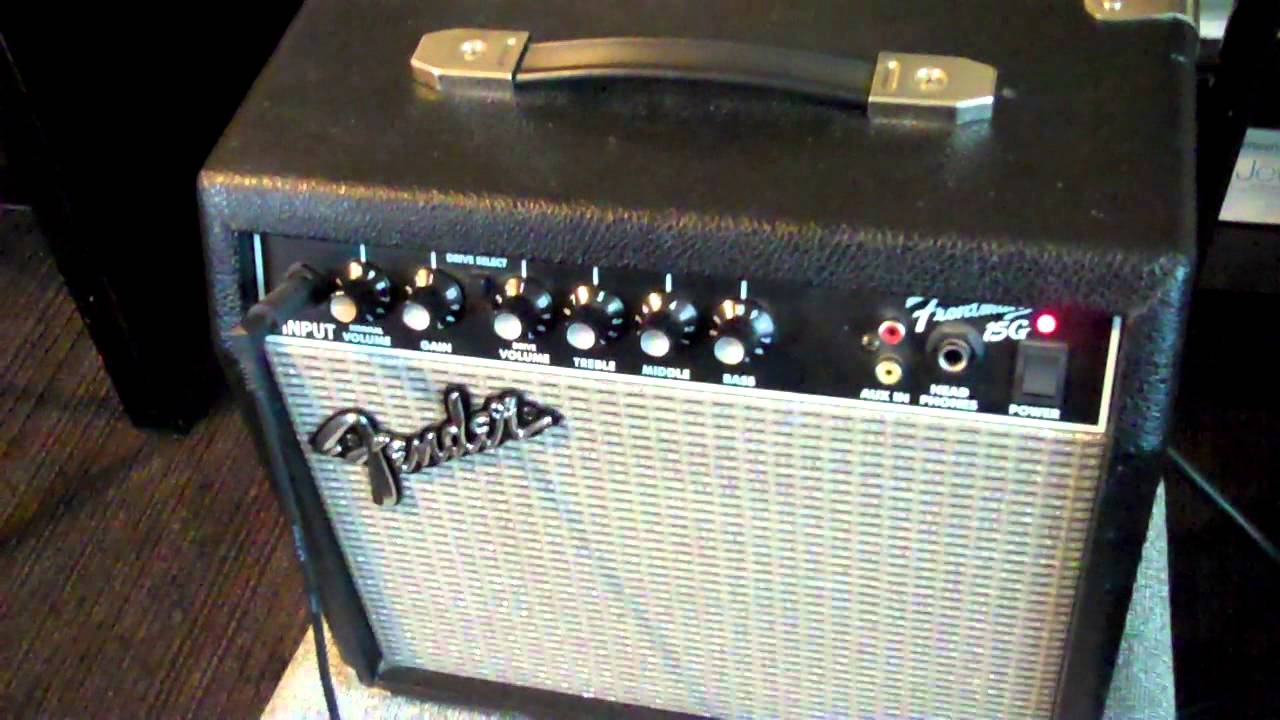 How To Use A Fender Frontman 15G Amp