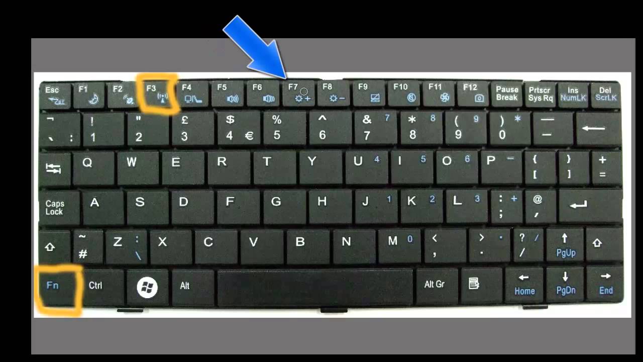 How To Turn On Wifi On Dell Laptop With Keyboard