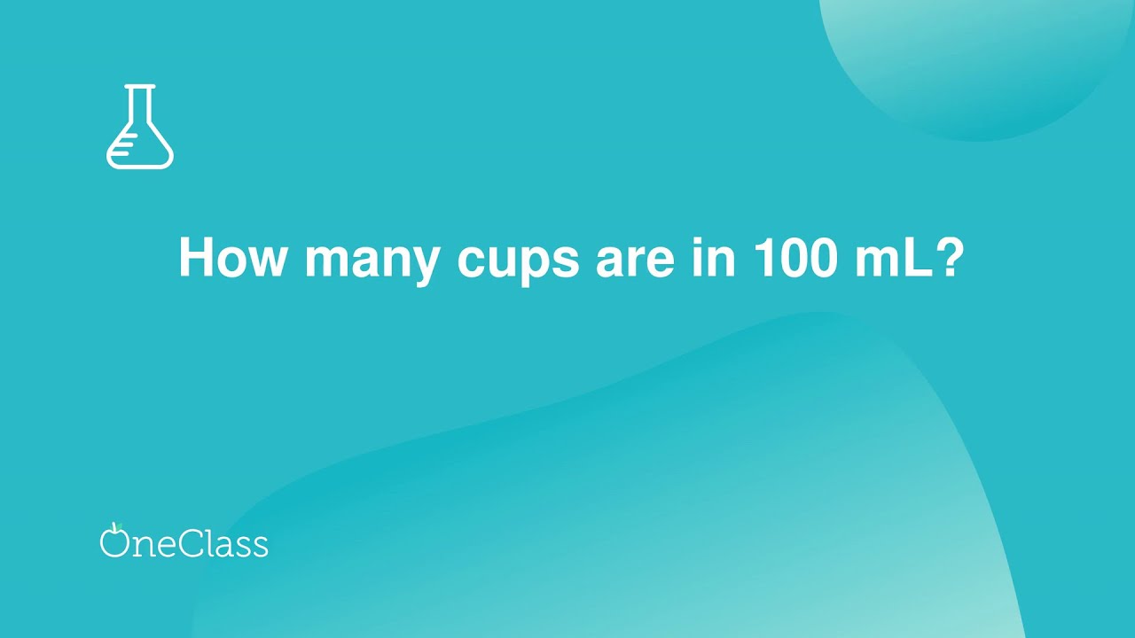 100 Oz Of Water Is How Many Cups