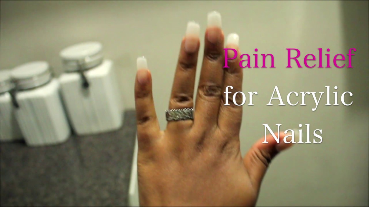How To Stop Acrylic Nail From Hurting After Hitting It