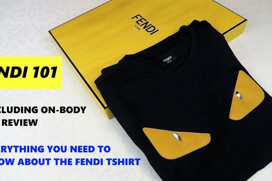 Fendi 101: Everything You Need To Know About The Fendi Bag Bugs T Shirt Fit  Review & Unboxing - Youtube