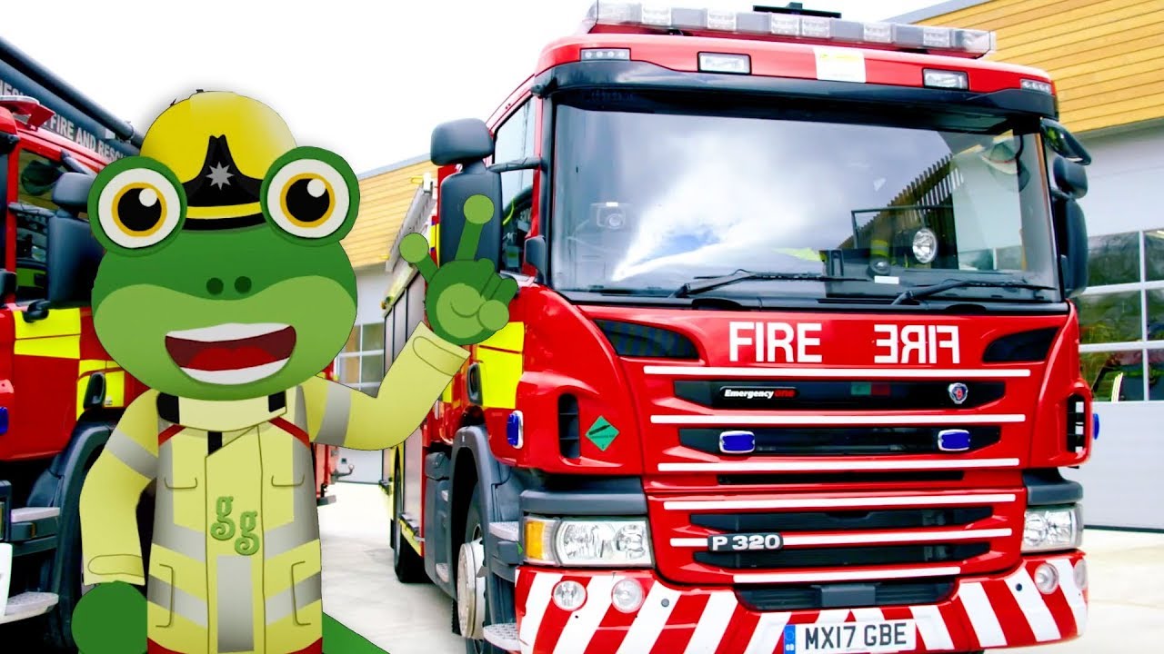 Fire Truck - Gecko'S Real Vehicles | Trucks For Kids | Learning Videos For  Toddlers | Firefighters - Youtube