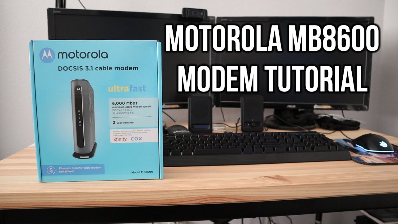 How To Update Motorola Modem