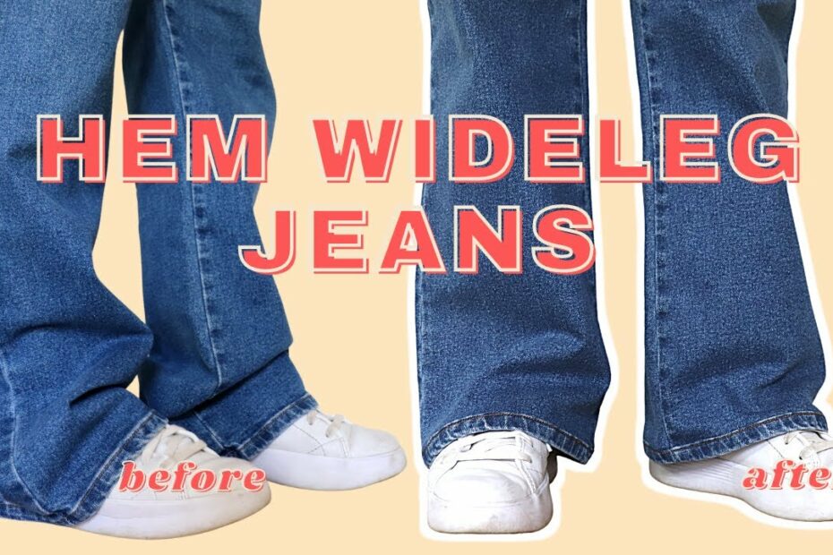 Flare Jeans Too Long: 5 Cách Đơn Giản Để Cắt Ngắn