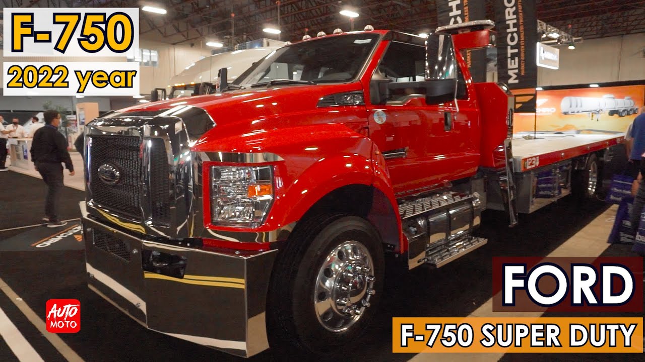 2022 Ford F-750 Super Duty 6.7L Power Stroke Towing Truck - Exterior  Walk-Around - Expocam 2021 - Youtube