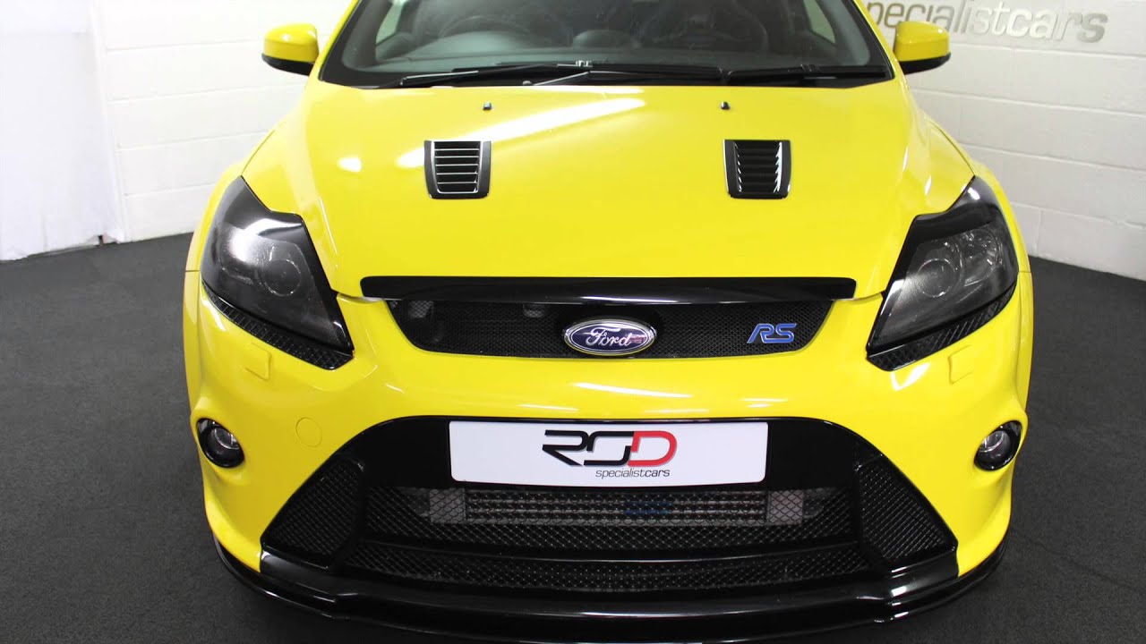 Ford Focus Rs Yellow - Youtube