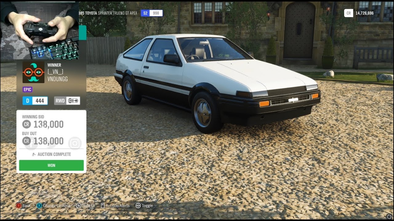 Forza Horizon 4 Auction House Sniping Toyota Ae86 Trueno - Youtube