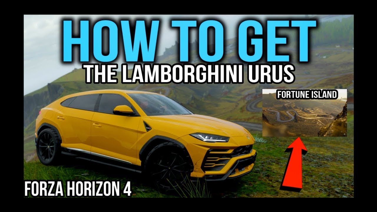 How To Get The Lamborghini Urus In Forza Horizon 4 - Youtube