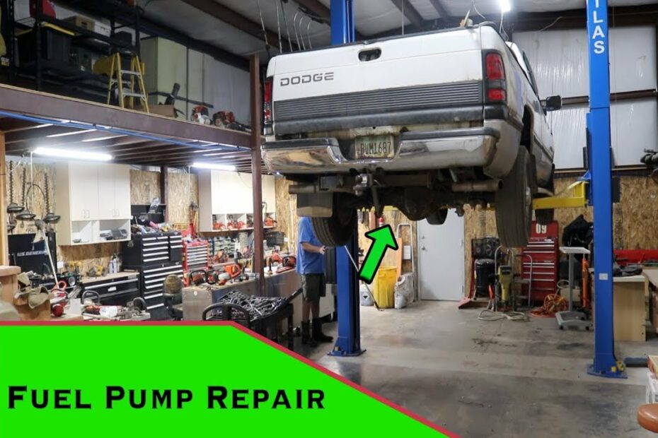 How To Drop Fuel Tank Dodge Ram 2500? New