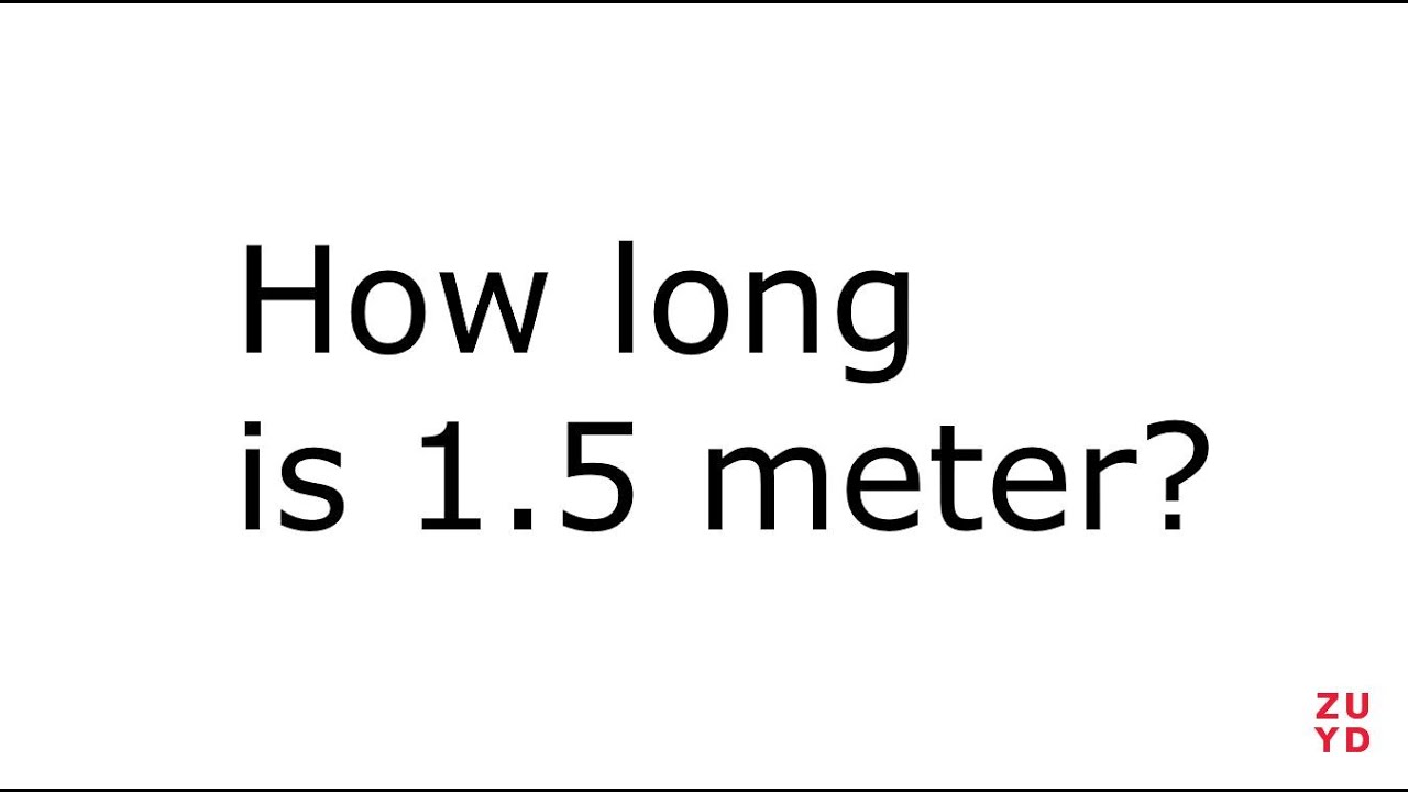 How Deep Is 1.5 Meters In Feet