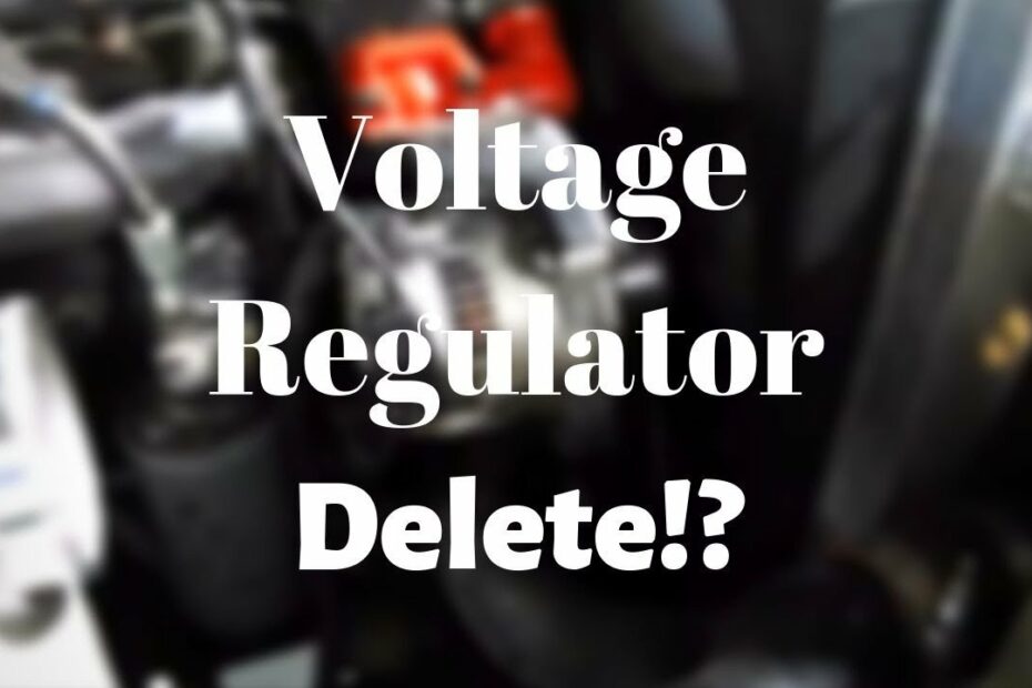 How To Bypass Internal Voltage Regulator? Update