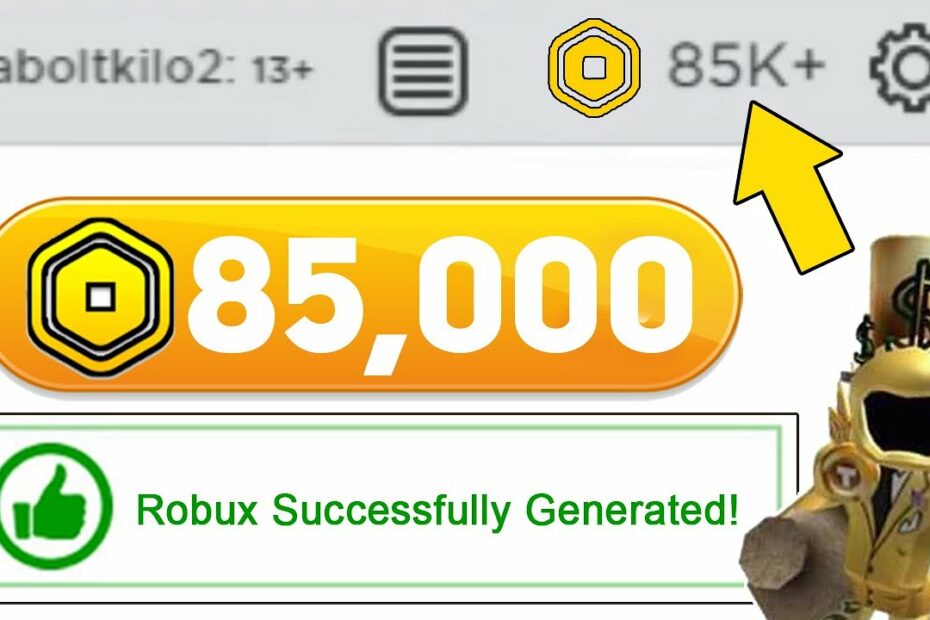 Free Robux Hack 2018: Cách Nhận Robux Miễn Phí Không Cần Hack