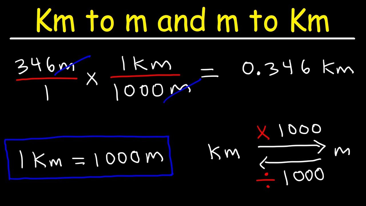 104 Km Equals How Many Meters