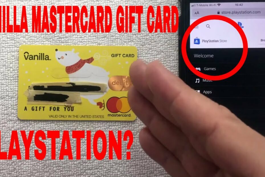 How To Use A Mastercard Gift Card On Ps4