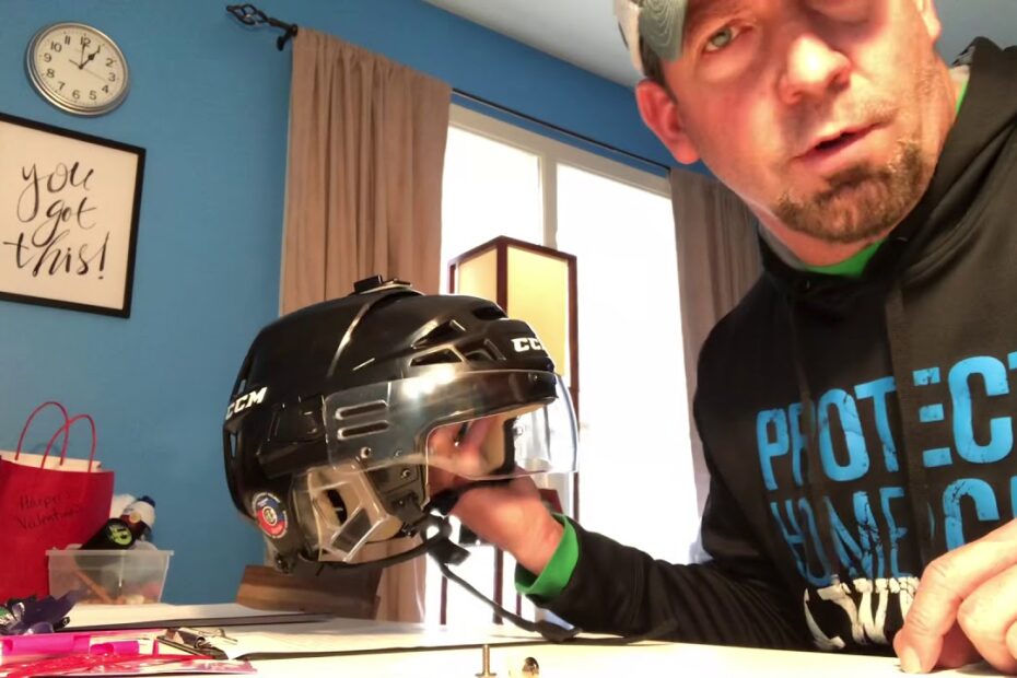 How To Install A Visor On A Hockey Helmet? Update