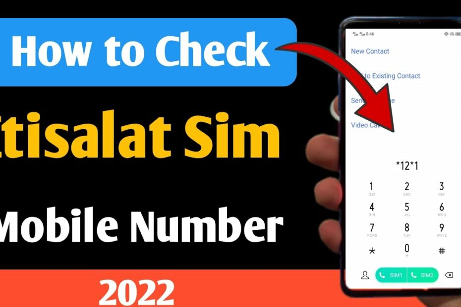 How Can I Check My Etisalat Number? New Update