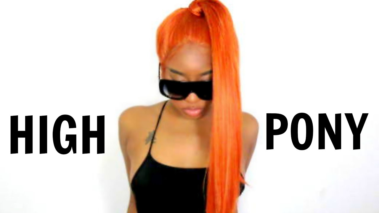 How To Put A Synthetic Wig In A Ponytail