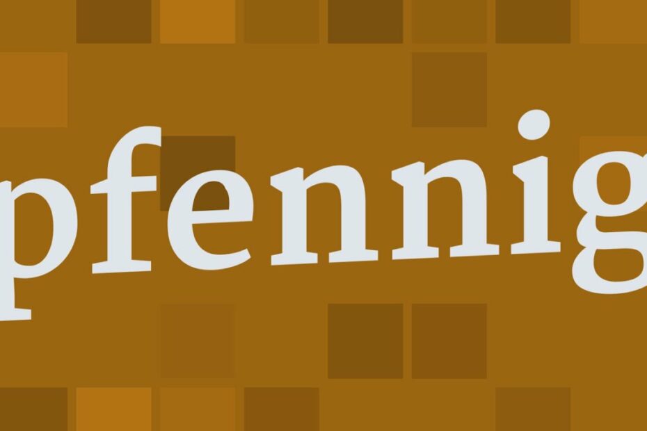 How To Pronounce Pfennig