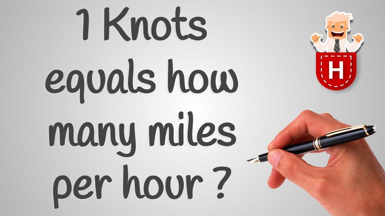 How Many Knots Is 50 Mph