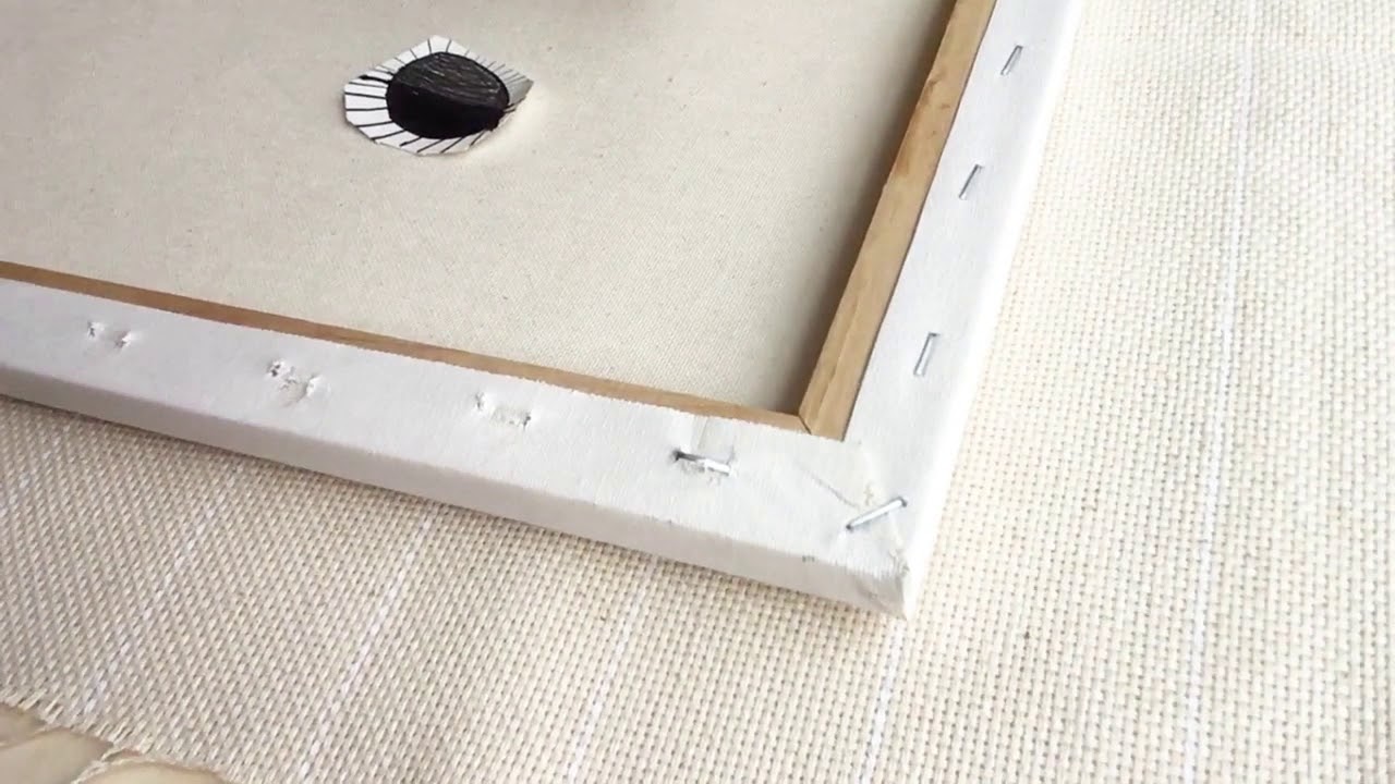 How To Take Staples Out Of A Canvas